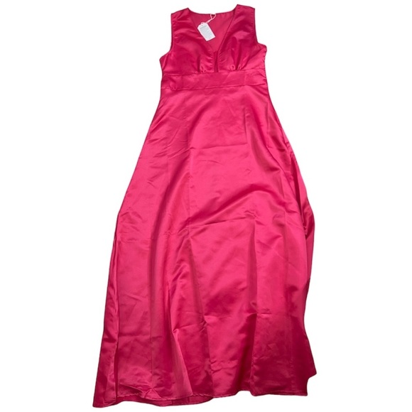 NWT Formal Maxi Length Pink Dress - Picture 1 of 12